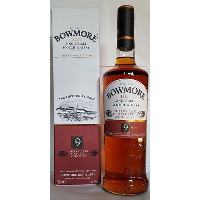 Bowmore 9y 40% 0,7 l (karton)