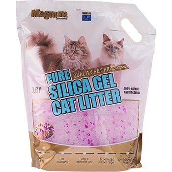 Magnum Silica gel cat litter Levander 7,6 l