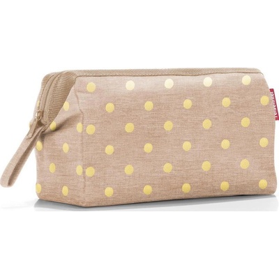 Reisenthel Travelcosmetic kosmetická taštička metallic dots coffee