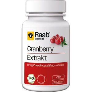 Raab Vitalfood Organic Cranberry Forte - 90 капсули