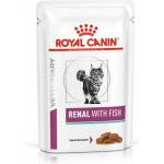 Royal Canin weterynaria ROYAL CANIN Renal with Fish 12x85g