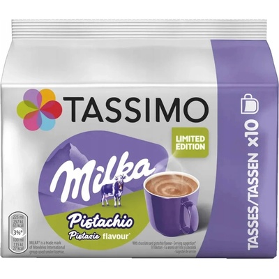 Jacobs Douwe Egberts Tassimo Milka Pistachio 10 ks