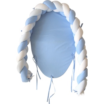 Image 1 of Blossom Bay Гнездо Blossom Bay - 2 в 1, синьо райе (nest-1-16-18-16)