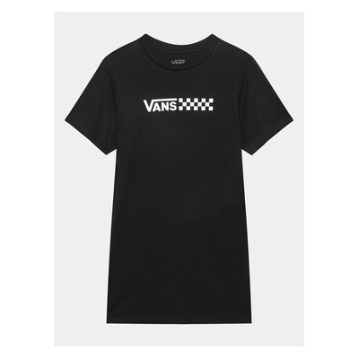 Vans Ежедневна рокля Chalkboard Relaxed Tee Dress VN000AEJ Черен Relaxed Fit (Chalkboard Relaxed Tee Dress VN000AEJ)