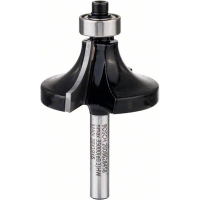 Kruhová fréza 6 mm, R1 12,7 mm, D 38,1 mm, L 18,6 mm, G 60 mm Bosch Accessories 2608628458