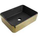 Mexen Catia 48x37 cm matt black/gold (21314878)