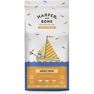 Harper and Bone Dog Adult Large & Medium divy oceánu 12 kg