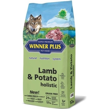 Winner Plus Lamb & Potato Holistic 2 x 12 kg