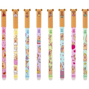 Colorino Химикалка COLORINO с изтриваща се капачка Capybara 0, 5 mm син цвят за писане R01591PTR (R01591PTR)