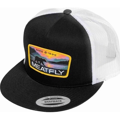 Meatfly Thunderbolt Trucker biela/ čierna