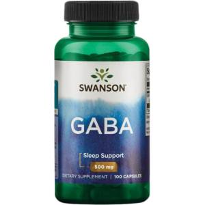Swanson GABA 500 mg [100 капсули]