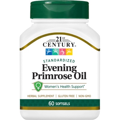 21st Century Evening Primrose Oil, 60 капсули, 21st Century (9140)
