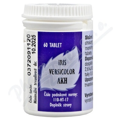 Iris versicolor AKH 60 tabliet