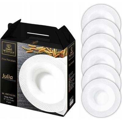 Hluboký talíř na polévku Wilmax England Julia 22,5 cm