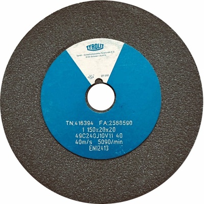 Tyrolit Kotúč 150 x 20 x 20 mm 49C240J10V40 416394
