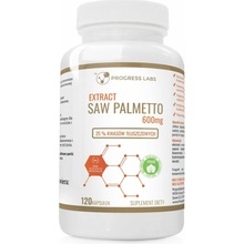 Progress Labs Saw Palmetto 600 mg 120 kapsúl