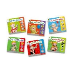 Oxford Reading Tree: Level 1 More A: Floppy's Phonics: Sounds Books: Pack of 6 | Roderick Hunt (ISBN: 9780198488828)
