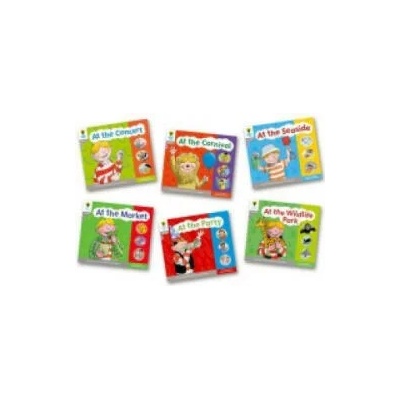 Oxford Reading Tree: Level 1 More A: Floppy's Phonics: Sounds Books: Pack of 6 | Roderick Hunt