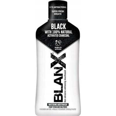 BlanX BLANX ÚSTNÍ VODA ČERNÁ 500ml