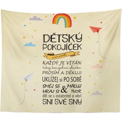 Sablio Deka Dětský pokojíček 150x120