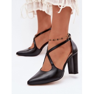 Step in style Дамски обувки на дебел ток модел 230968 Step in style