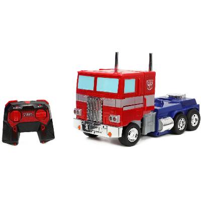 Трансформираща R/C играчка Jada Toys - Optimus Prime, камион/робот (9333521314R00)