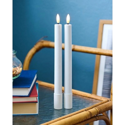 SIRIUS LED svíčka Sille Tall sada 2 kusy bílá 25 cm