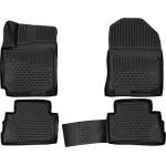 LEMENT Element 3D rubber floor mats suitable for Hyundai Kona | DOES NOT FIT ELECTRIC! | Mk1 | 2017-2023 | 100% custom-fit all-weather floor mats made of TPE, high edge, waterproof, non-slip, odorless - EXP.