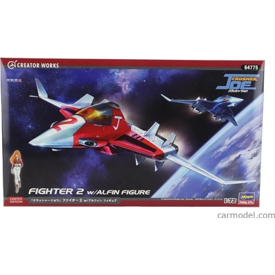 Hasegawa Tv series Fighter 2 Airplane Joe Crusher With Alfin Figure 1:72