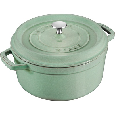 Staub Съд за готвене La Cocotte чугунен 3, 8 л ментов (40505-364-0)