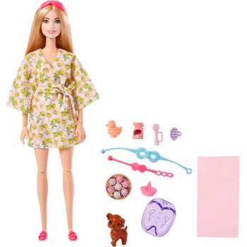 Image 1 of Barbie Игрален комплект Barbie Wellness - Време за педикюр (HKT90)