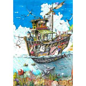 Grafika Art Puzzle - Puzzle Storming the Waves - 1 000 piese