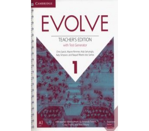Evolve Level 1 Teacher's Edition with Test Generator