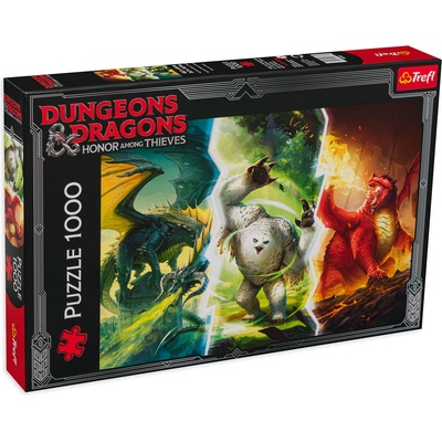 Trefl Пъзел Trefl от 1000 части - Легендарни чудовища от Dungeons & Dragons (10763)