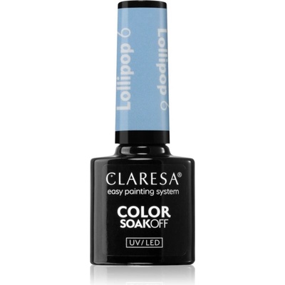 Claresa SoakOff Uv Led Color Lollipop gélový lak na nechty odtieň 6 5 g