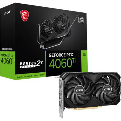 MSI RTX 4060 Ti VENTUS 2X BLACK 8GB (V515-027)