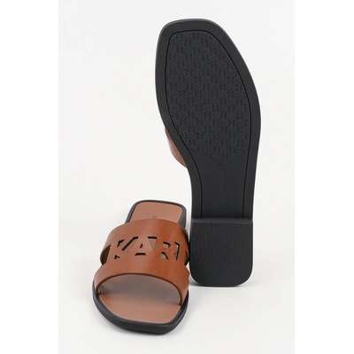Karl Lagerfeld чехли сабо дамски от кожа Skoot Iii (KL80405C.022)