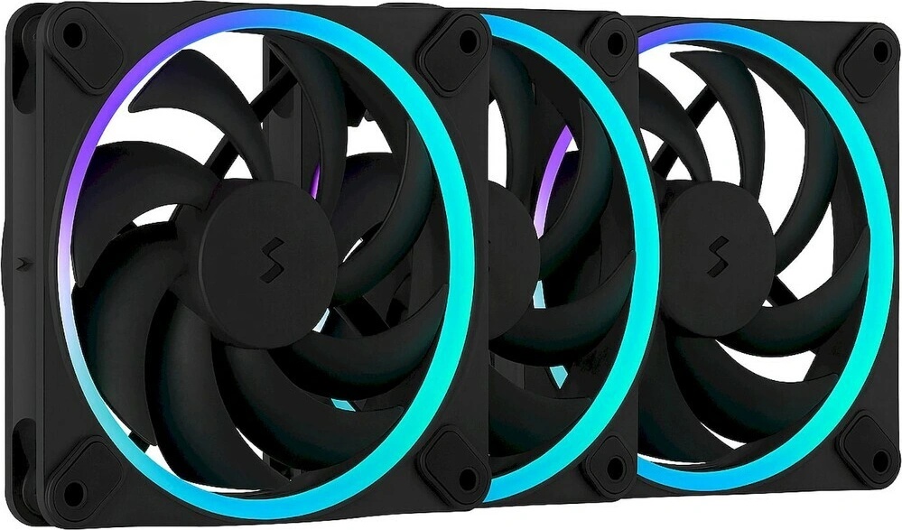 Fractal Design Momentum 12 RGB 3-pack Black FD-F-MR1-1203 od 1 741