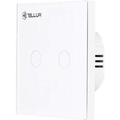 Tellur WiFi Smart Spínač, 2 porty, 1800 W, 10 A., bílý TLL331051