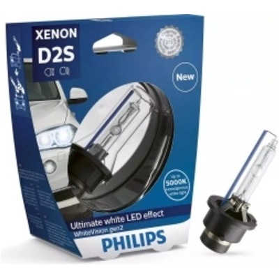Žárovka dálkového světla PHILIPS Xenon WhiteVision gen2 85122WHV2S1