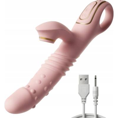 G&S Silikónový vibrátor 25 cm s funkciou ohrevu