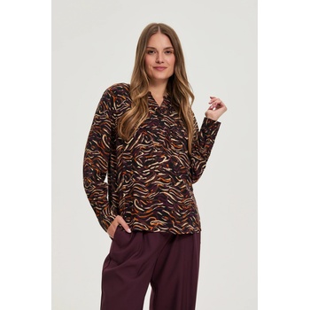 Moodo Кафява вискозна риза Moodo Moodo | Cheren | ЖЕНИ | XXL
