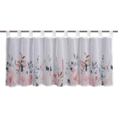 Sehlbach Бяла завеса 135x45 cm Floral - Sehlbach (160125-6885)
