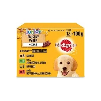 Pedigree Junior kuřecí 12 x 100 g