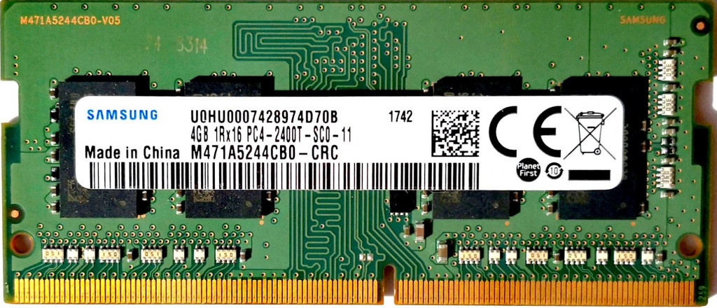 4gb Bus 2400 Samsung M471a5244cb0 Ram Laptop Samsung DDR4 4GB Bus