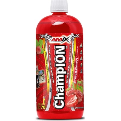 Amix Nutrition Amix ChampION Sports Fuel Strawberry 1000 ml – Hledejceny.cz