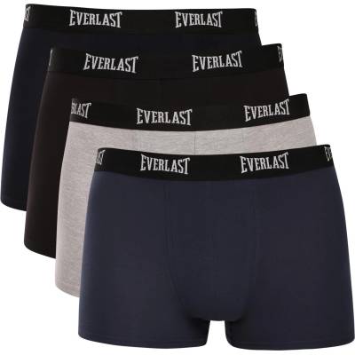 Everlast Комплект от четири - мъжки боксерки Everlast многоцветни Everlast | Cheren Sin Siv Mnogotsveten | МЪЖЕ | XXL