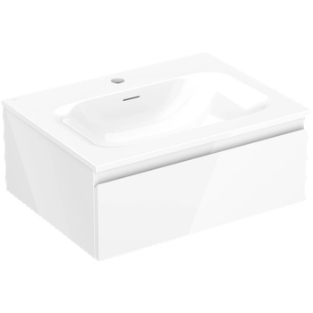 Mexen Orio шкаф за баня 60 см с умивалник Vela, 1 чекмедже, бял гланц - 91A10-06023-1-BF00-W23M00 (91A10-06023-1-BF00-W23M00)