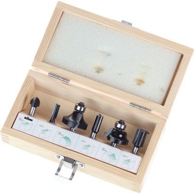 Sada stopkových fréz 1/4" Triton 354824