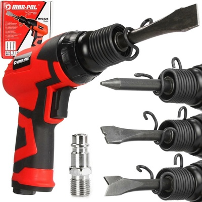 Powerplus POWAIR0019 Pneumatické kladivo (sada se sekáči)